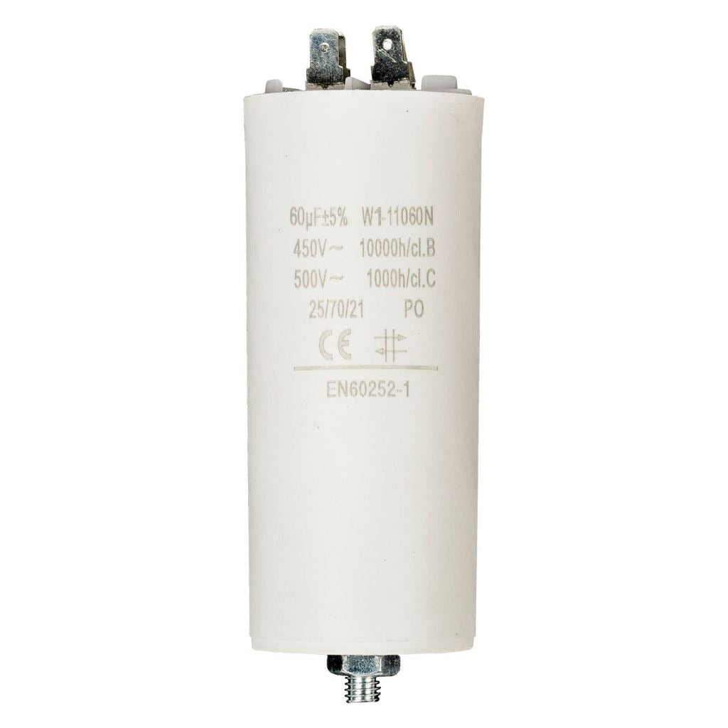 Fixapart 1x Capacitor 60.0uf / 450 v + earth - W1-11060N
