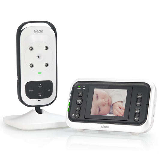 Alecto DVM-75 Video baby monitor with 2.4" colour display white/anthracite