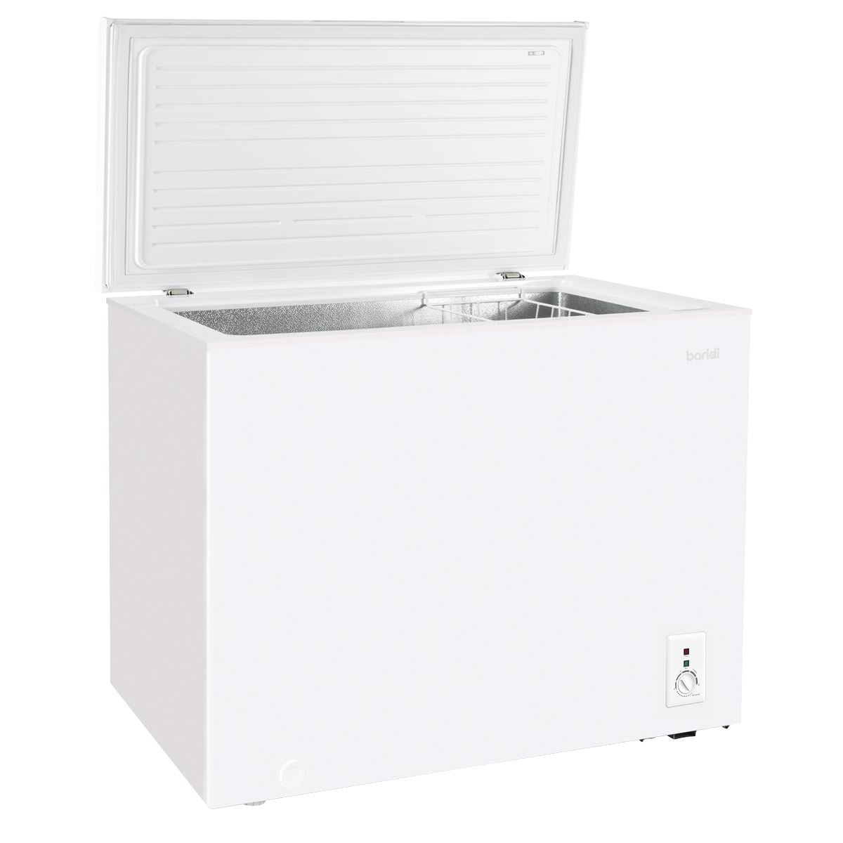 Sealey Baridi Freestanding Chest Freezer, 199L Capacity, Garages and Outbuilding Safe, -12 to -24�C Adjustable Thermostat with Refrigeration Mode, White DH111