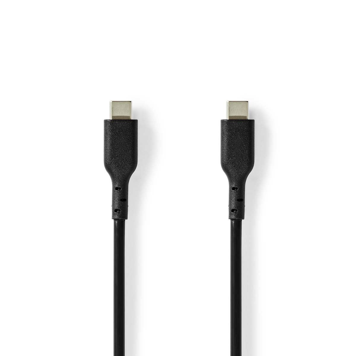 Nedis USB Cable USB 2.0 USB-C Male USB-C Male 240W 480Mbps 2m Black