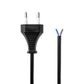 Nedis Power Cable Euro Plug to Open Cable End 2m Black PCGP11700BK20