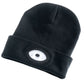 Draper Beanie Hat with 1W Rechargeable Torch - 100 Lumens (Black, One Size) - 99521