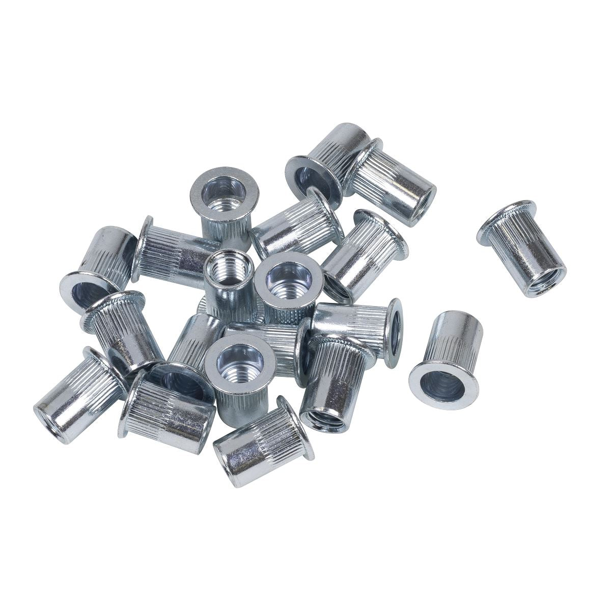Sealey Splined Threaded Insert (Rivet Nut ) M12 - 25pcs TISM12
