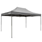 Dellonda Premium 3x4.5m Pop-Up Gazebo, Water Resistant, w/Carry Bag  Grey Canopy