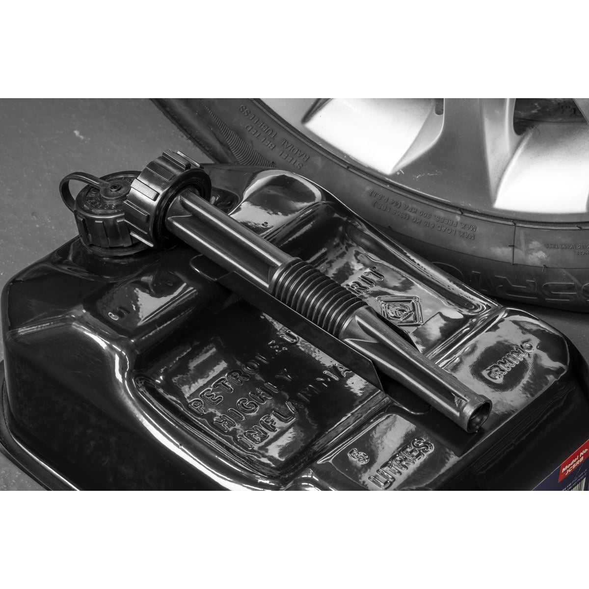 Sealey Jerry Can 5L - Black JC5RB