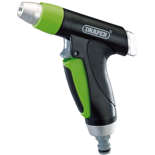 Draper Adjustable Jet Spray Gun, Lightweight/Durable, With Lockable Trigger Flow - 25216