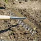 Sealey Premier Garden Rake with Long Ash Handle & Stainless Steel Tines GTWH011