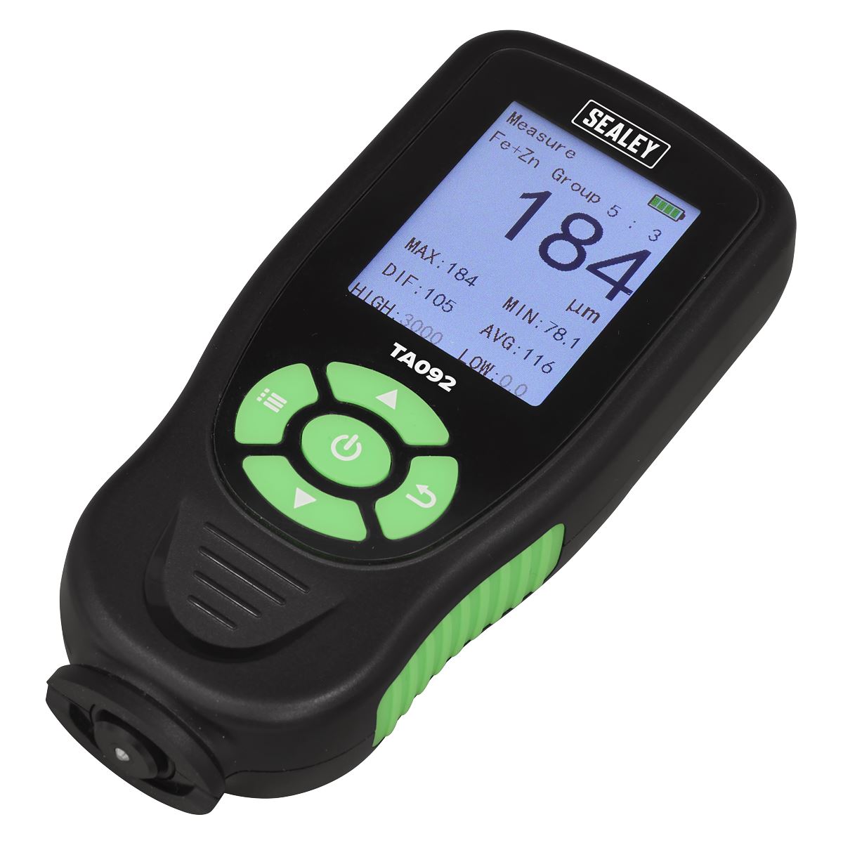 Sealey Rechargeable Paint Thickness Gauge TA092