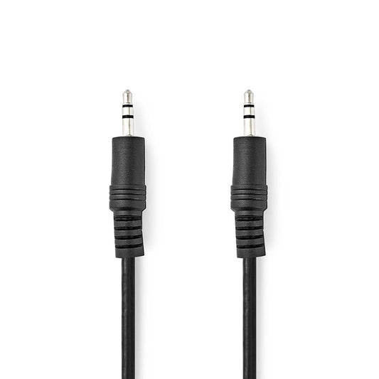 Nedis Stereo Audio Cable 3.5mm Male 3.5mm Male Nickel Plated 5m Round Label