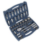 Sealey Socket Set 41pc 1/2"Sq Drive WallDrive Metric AK8993