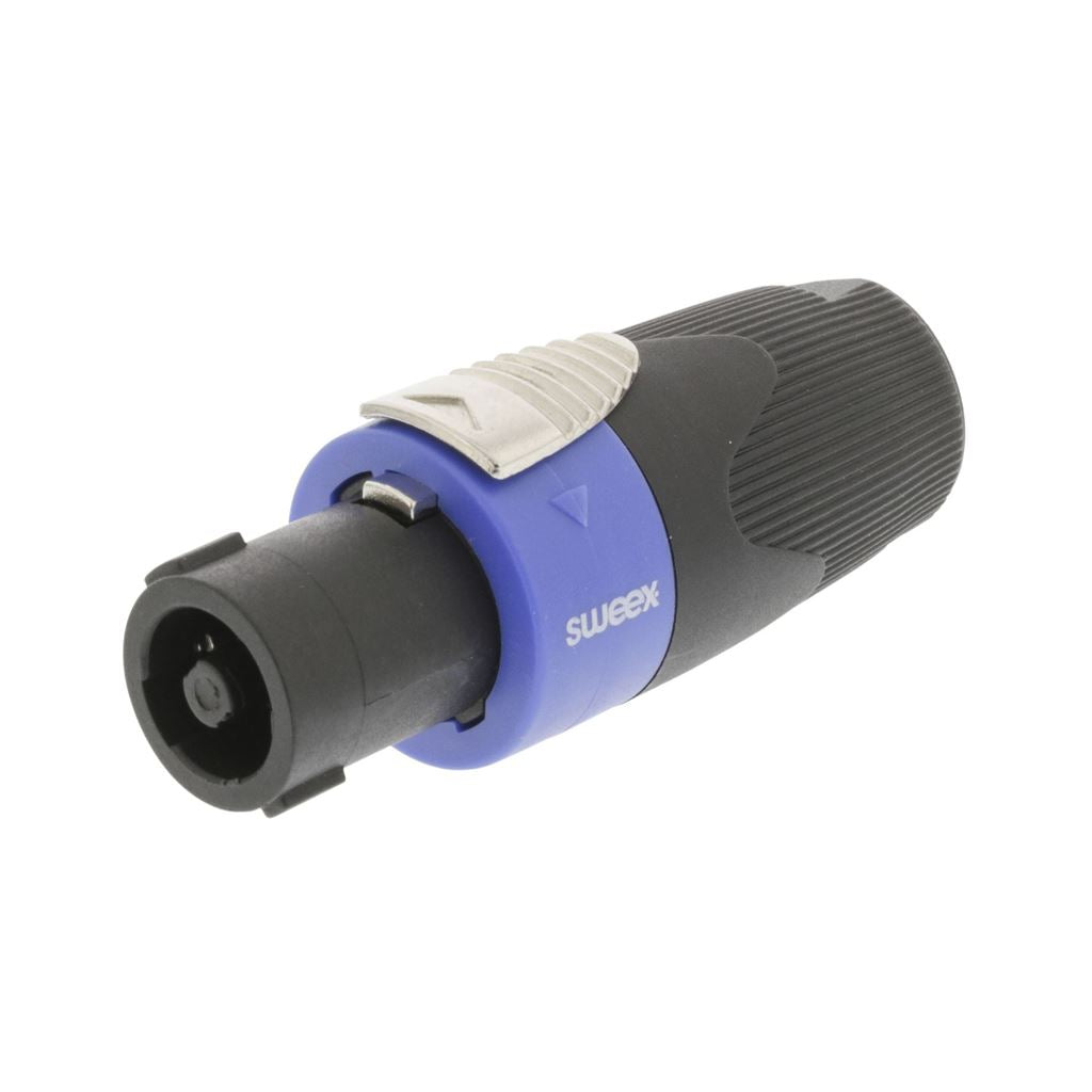 Sweex Connector Speaker 4-Pin ABS Plastic Black SWOP16900B Connector/Plug - COTP16900BK