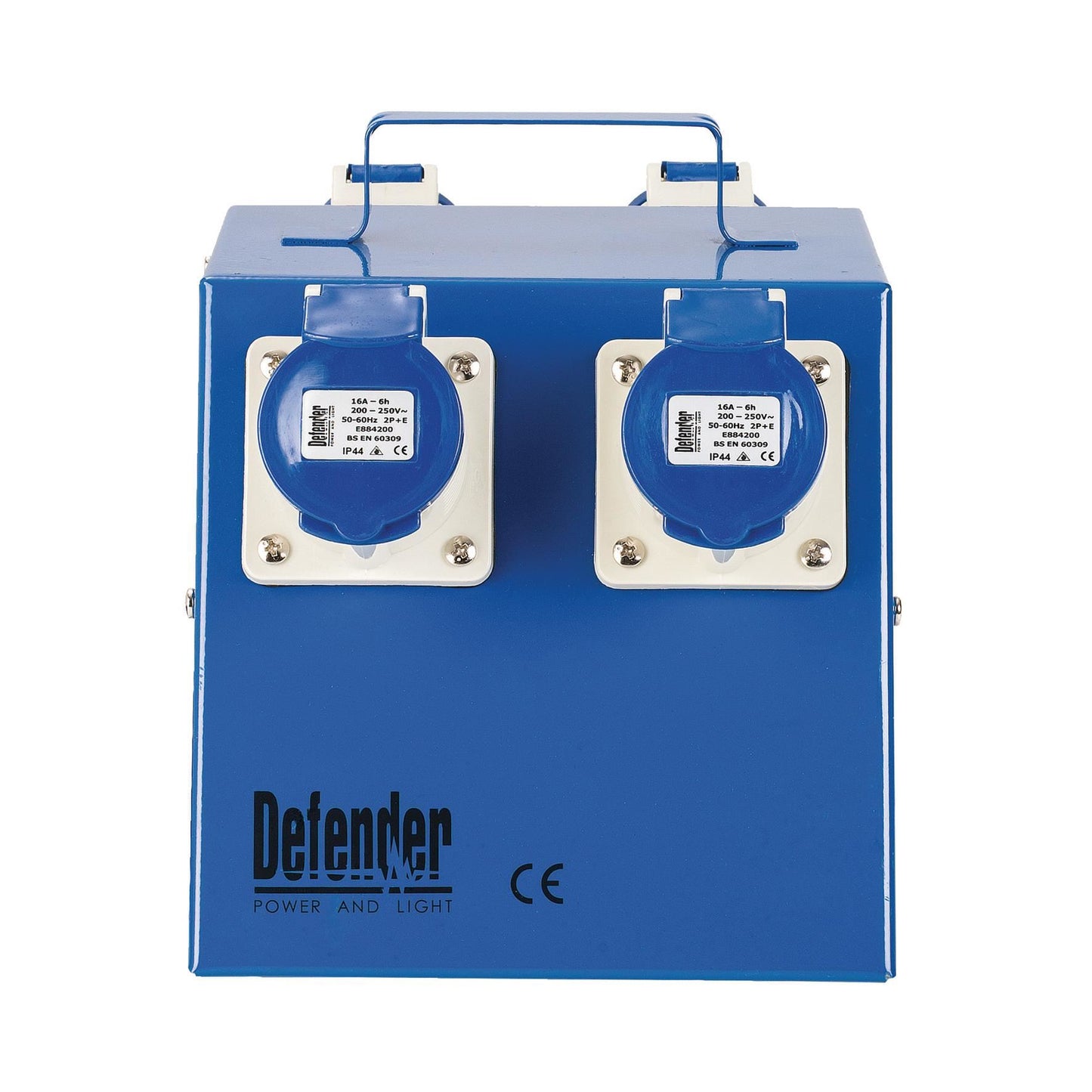 Defender E13112 230V Splitter Box, 4 x 16A