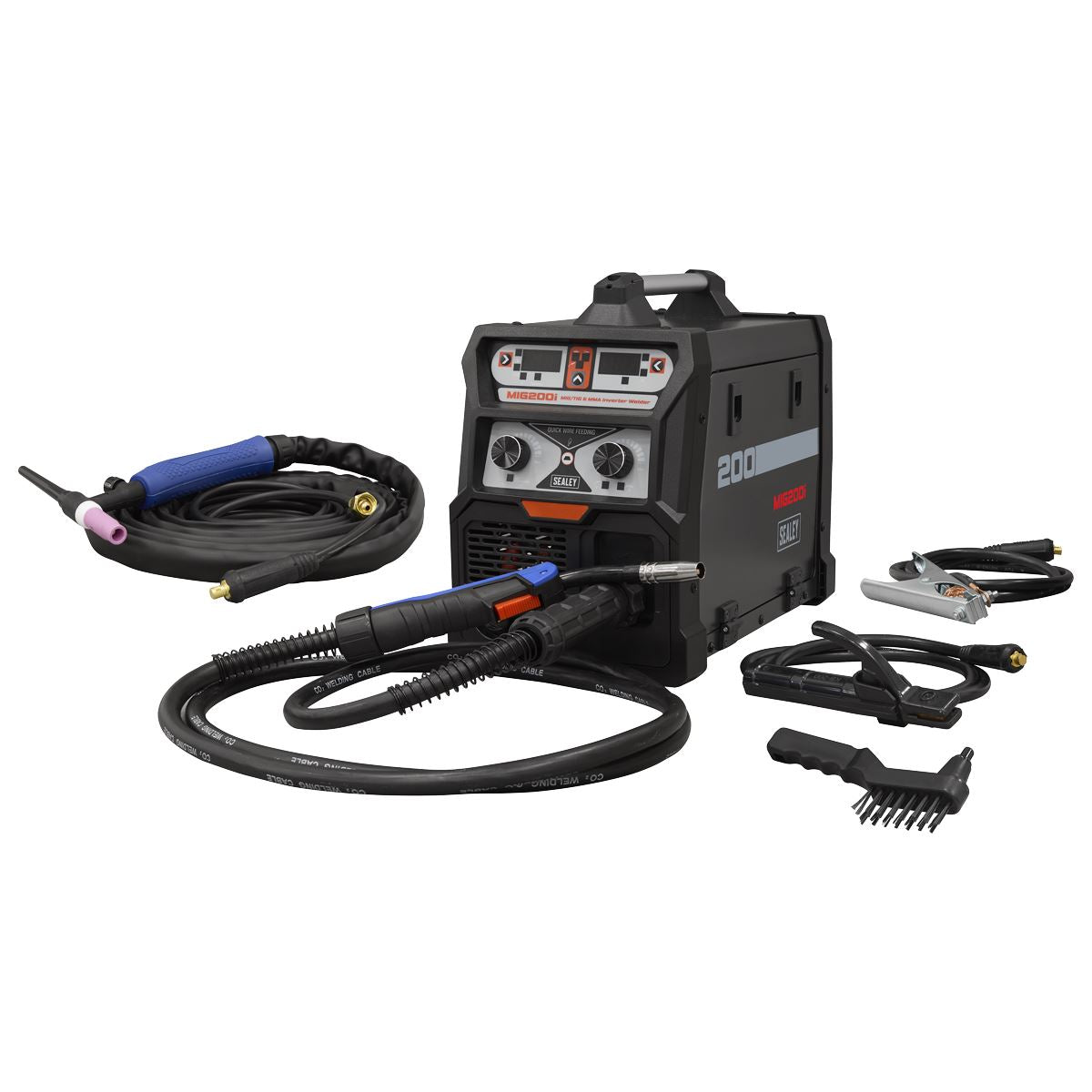 Sealey MIG/TIG & MMA (ARC/STICK) Inverter Welder 200A MIG200i