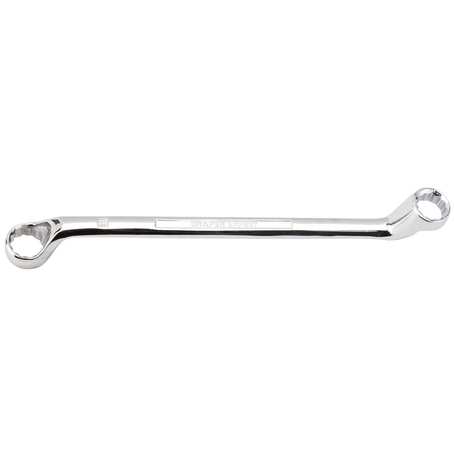 Draper 1x Expert 17mmx19mm Hi-Torq Deep Offset Ring Spanner Professional Tool - 55692