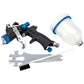 100Ml Gravity Feed Hvlp Composite Body Air Spray Gun Draper 09709