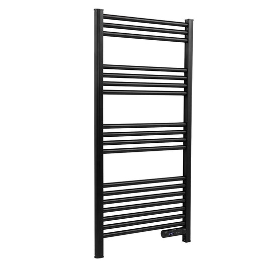 Baridi Electric Heated Towel Rail 1085 x 535mm with LED Display � Black DH371
