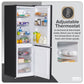 Baridi 47cm 70/30 Fridge Freezer, 157L Capacity Low Frost DH253
