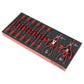 Sealey Premier Precision Screwdriver & Mini Pliers Set with Tool Tray 17pc TBT67