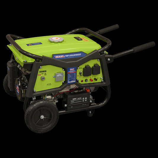 Sealey 3150W Generator 4-Stroke Engine 7hp 230V