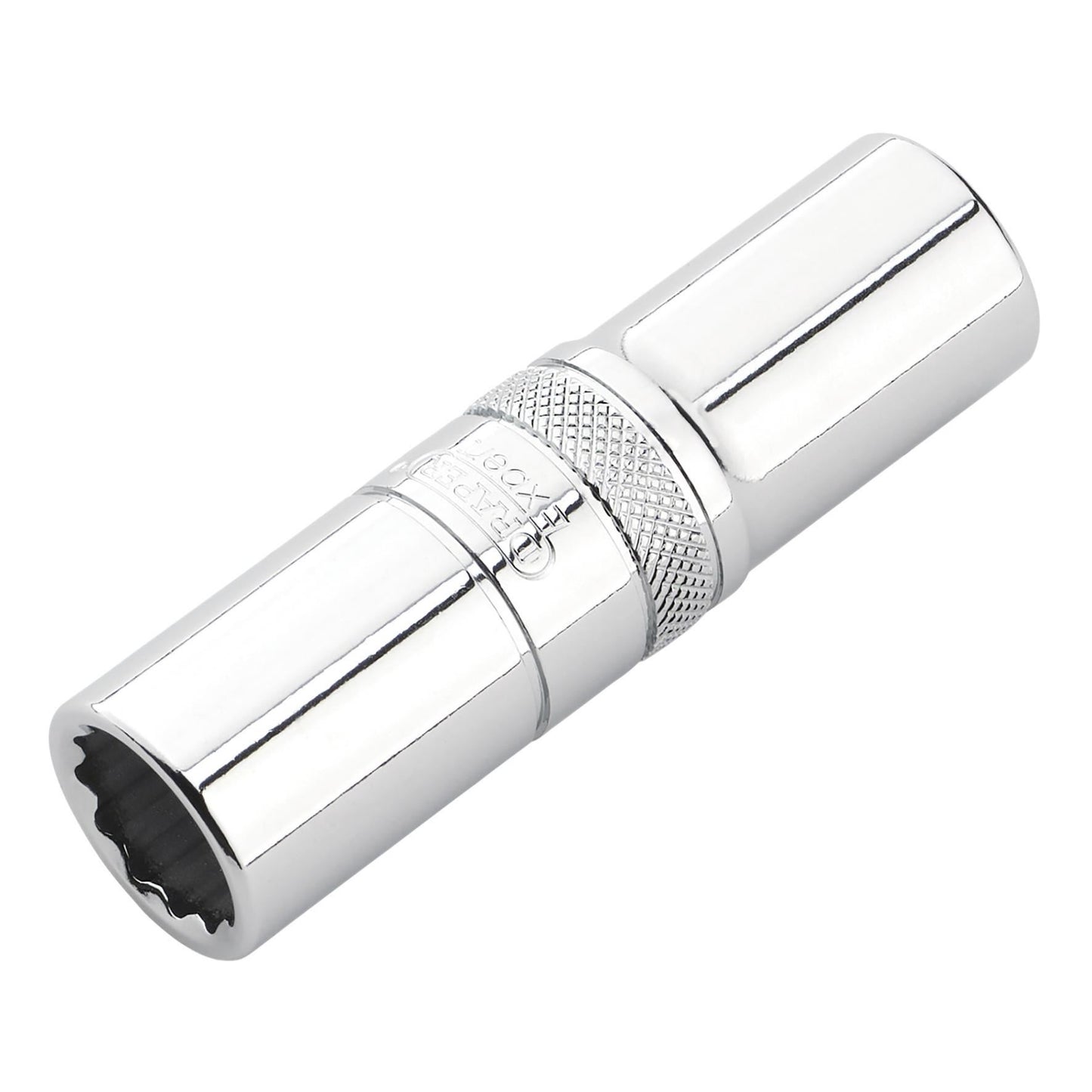 Draper Expert HI-TORQ 12-Point Metric Deep Socket, 1/2" Sq. Dr., 15mm