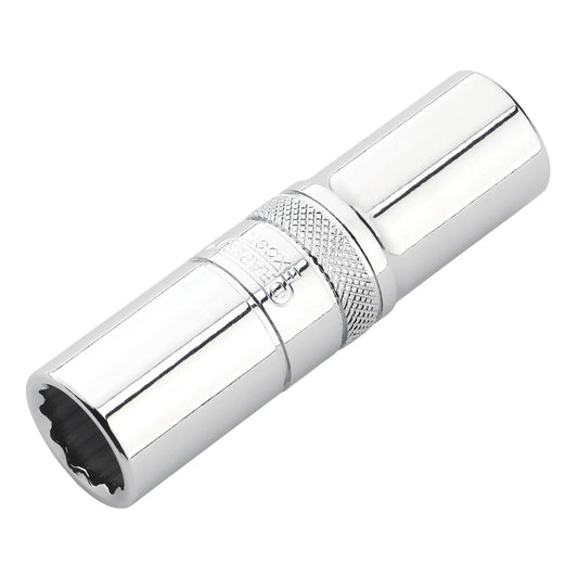 Draper Expert HI-TORQ 12-Point Metric Deep Socket, 1/2" Sq. Dr., 15mm