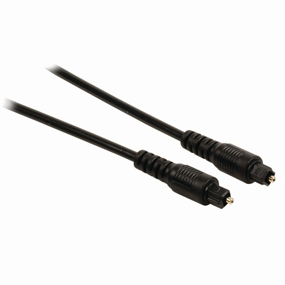 Nedis Optical Audio Cable TosLink Male to TosLink Male 5m Black CAGB25000BK50