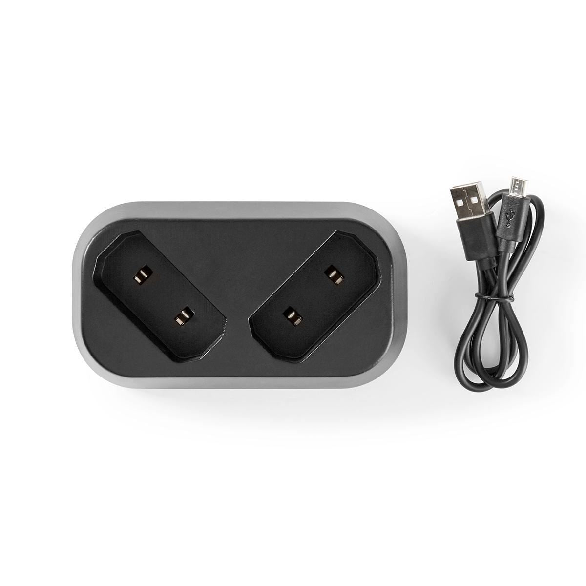Nedis Walkie-Talkie Charging Base For Nedis® WLTK1010BK 5V Micro USB - WLCB100BK