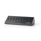 Nedis USB Hub 8-Port USB 3.0 Powered QC3.0 5 Gbps - UHUBUP3810BK