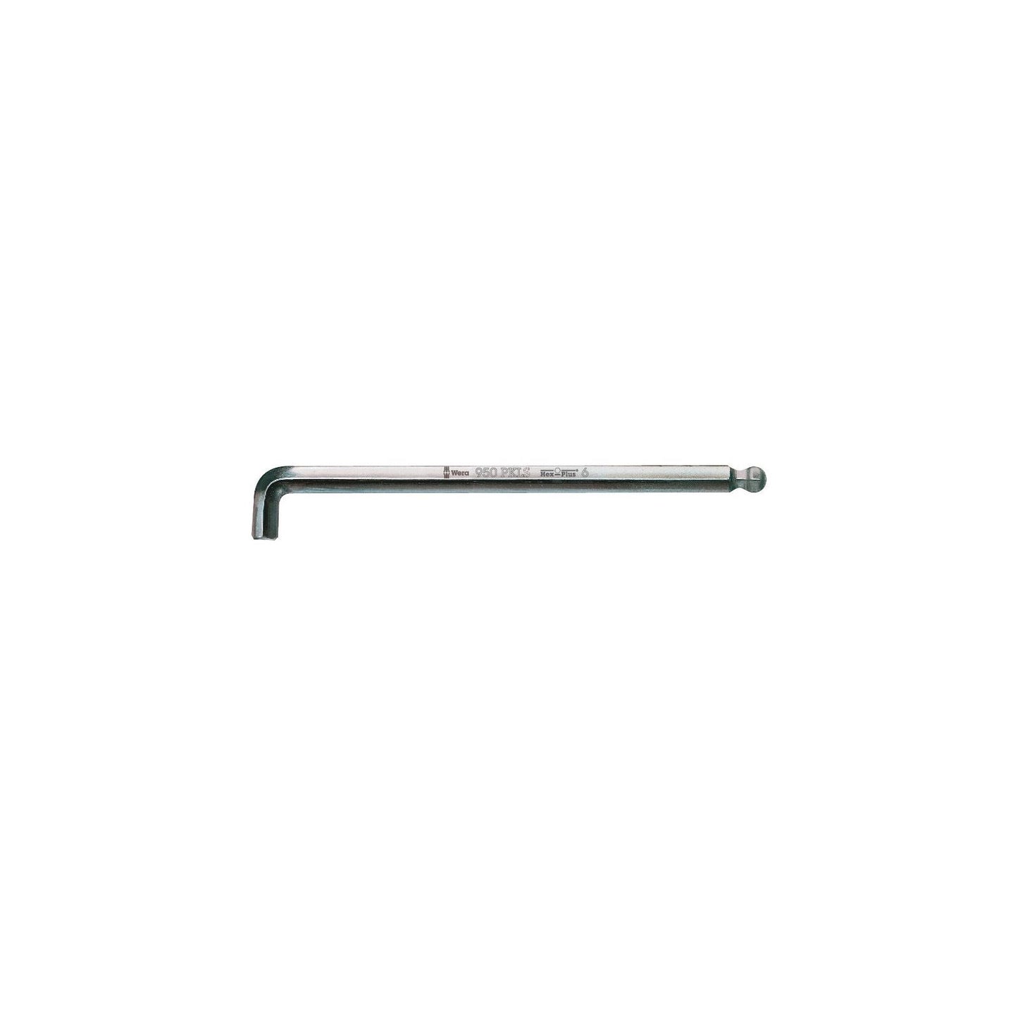 Wera 950Pkls Hex Key 2.5/112 Long Ballend Chrome-Plated 022042