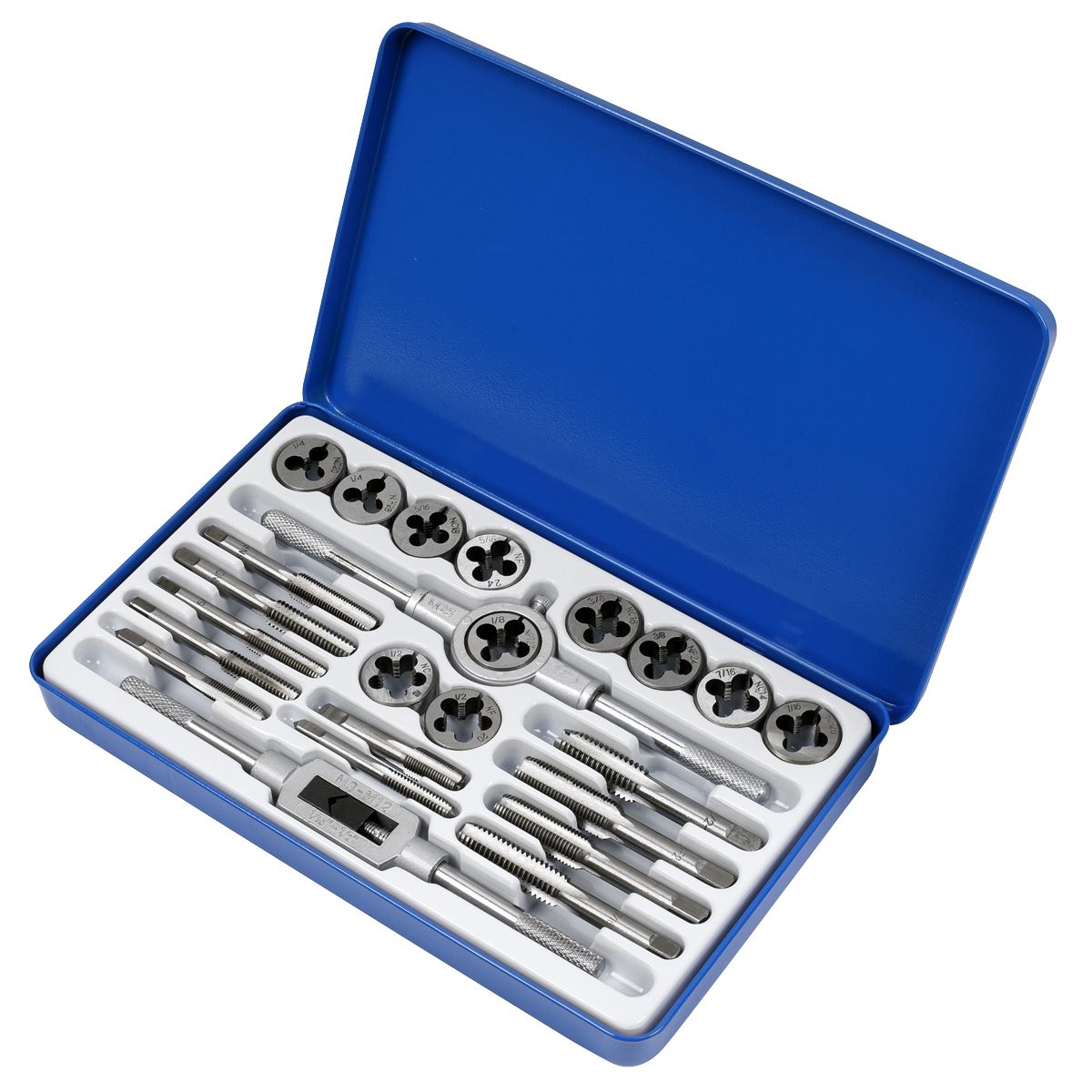 Sealey Tap & Split Die Set Imperial 24pc AK3024IMP