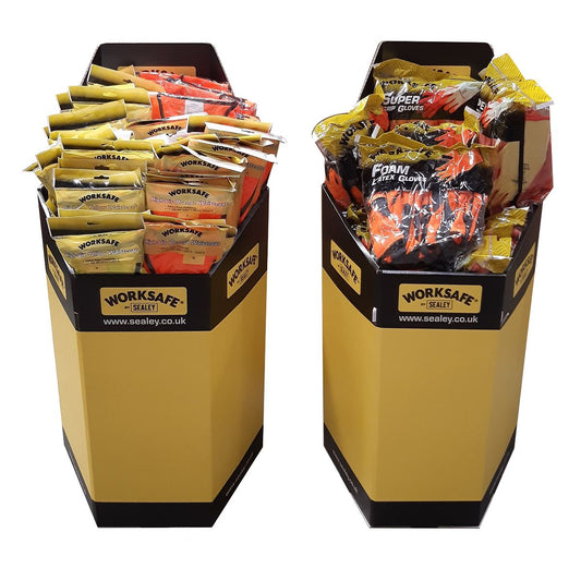 Sealey Worksafe Dump Bin - Hi-Vis Waistcoats WDBHV1