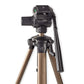 Nedis Tripod Pan & Tilt Max 3.5 kg 161cm Black/Silver TPOD2300BZ
