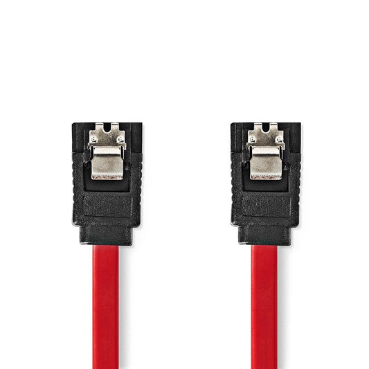 SATA Cable 1.5 Gbps SATA 7-Pin Female SATA 7-Pin Female Nickel Plated 0.5m Flat