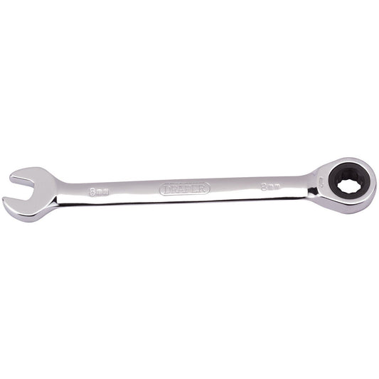 Draper 8mm Metric Ratcheting Combination Spanner - 31005