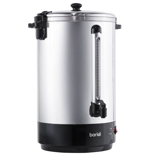 Baridi Hot Water Boiler, Tea Urn 30L Capacity - Stainless Steel DH388