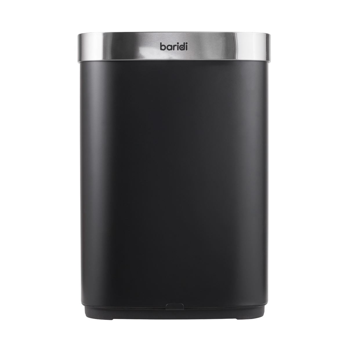 Baridi Sensor Bin 65L - Black/Stainless Steel DH282