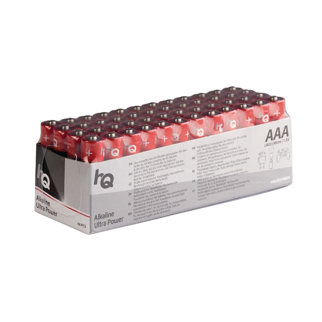 HQ Alkaline AAA battery 48-box - BAAKLR0348BX