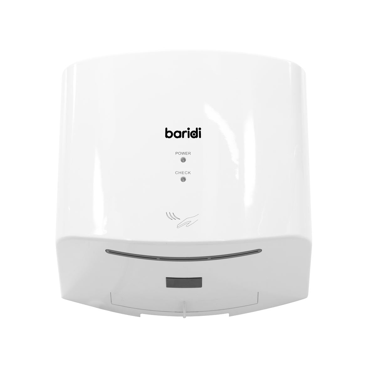 Baridi High Speed Hand Dryer with Auto Sensor 1400-1650W - White DH378