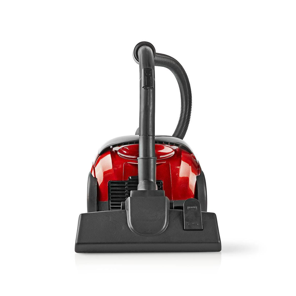 Nedis Vacuum Cleaner With Bag 700W 1.5L Dust Capacity Red - VCBG100RD