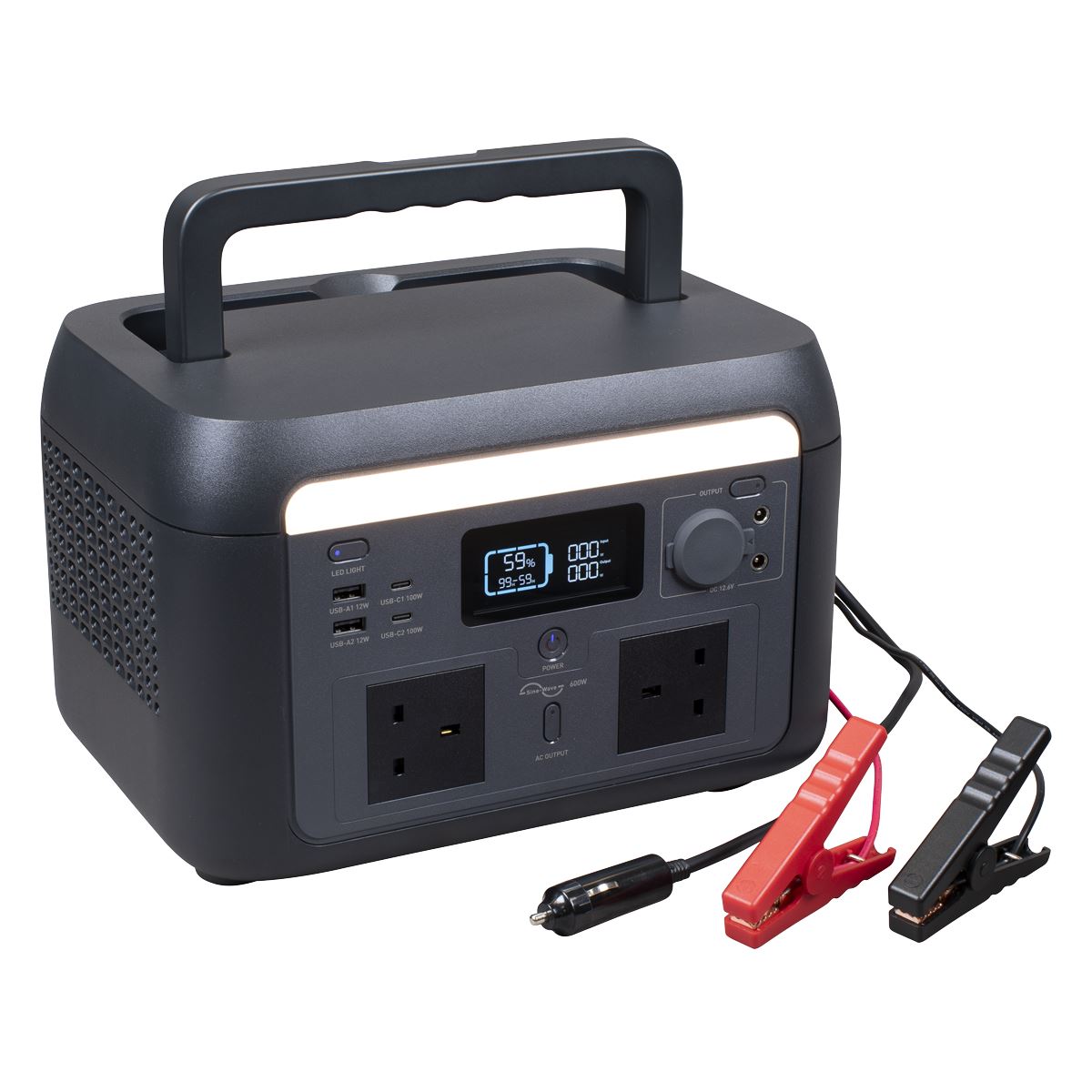 Sealey Dellonda Portable Power Station 600W DL161