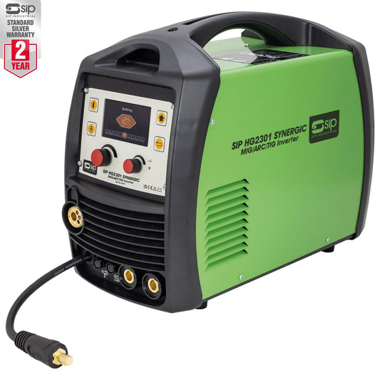 SIP Industrial HG2301 SYNERGIC MIG/ARC/TIG Inverter Welder