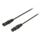 Sweex XLR Stereo Cable XLR 3-Pin Male to XLR 3-Pin Female 1m Dark Grey - COTH15010GY10