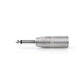 Nedis XLR Adapter XLR 3-pin Male to 6.35mm Male 10 pieces Metal CAGP15942ME