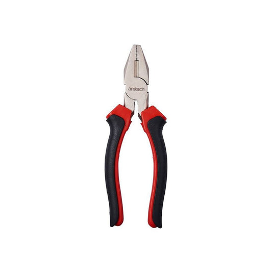 Amtech 6" Combination Plier Professional Satin Finish Cushion Grip Pliers 150mm - B0235