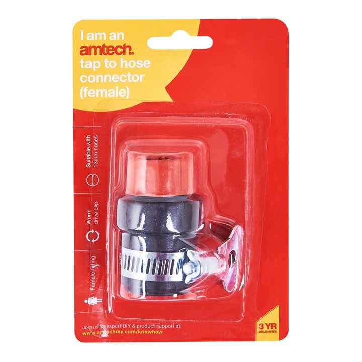 Female Multi Purpose Tap Connector Garden Hose To Bathroom Kitchen Clip Adaptor - U2055