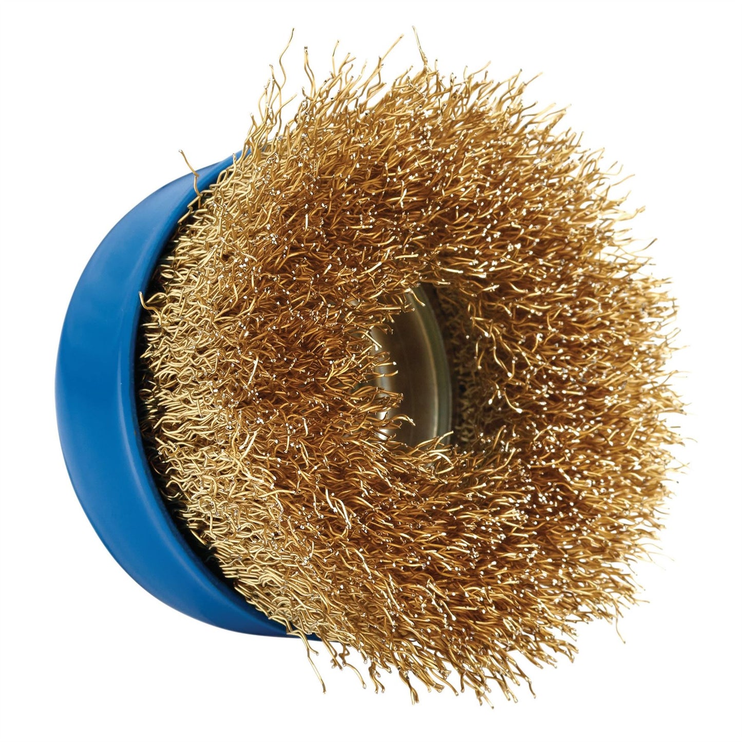 Draper 80mm Crimped Rotary Angle Grinder Wire Cup Brush Rust Removal Cleaning - 41444