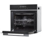 Sealey Baridi 60cm Built-In Fan Assisted, Single, Integrated 10 Function Electric Oven, Touchscreen Controls, 72L Capacity, Black/Stainless Steel DH200