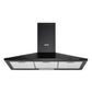 Baridi Cooker Hood, Chimney Style with Carbon Filters 90cm - Black DH59