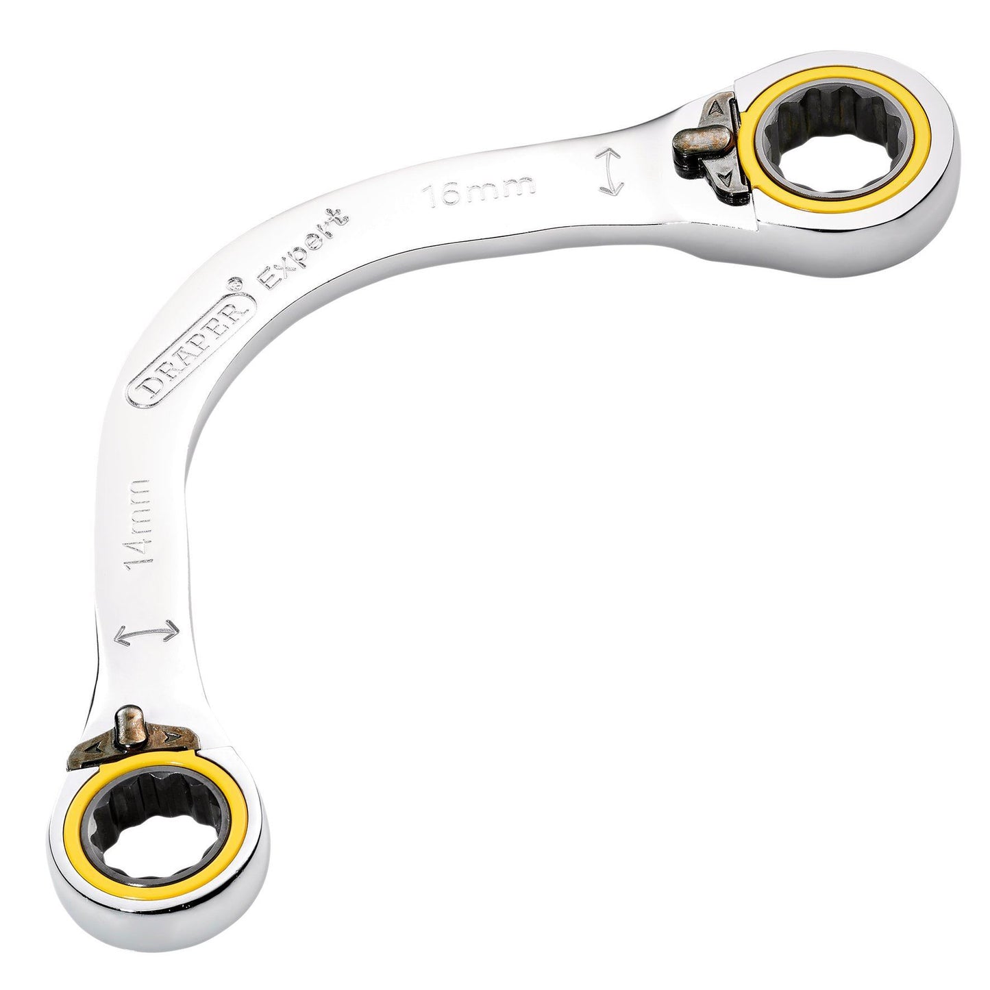 Draper 14x16mm Half Moon Ratchet Spanner 8242RMM