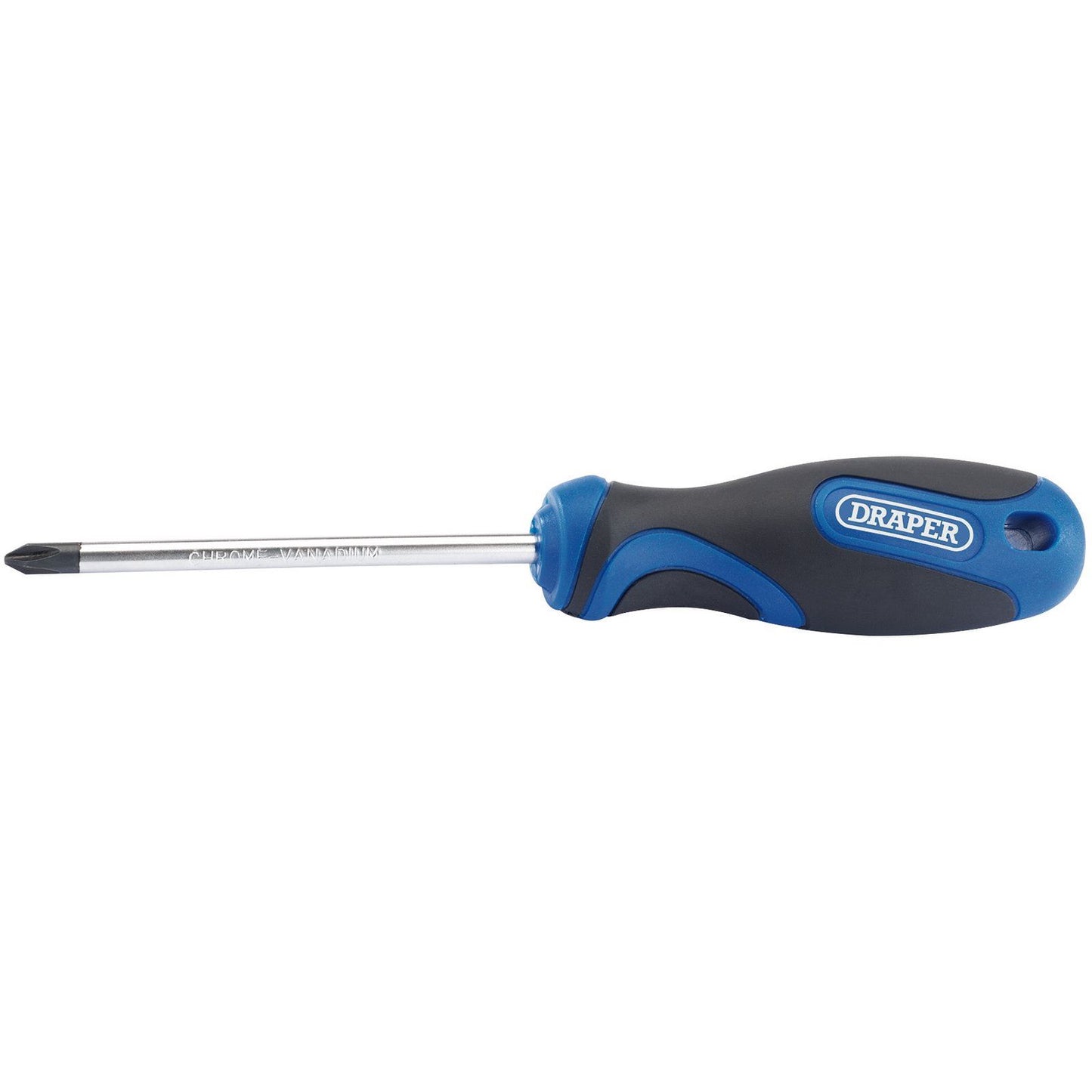 Draper 48932 No.2 x 100mm Cross Slot Screwdriver with Soft Grip Handles